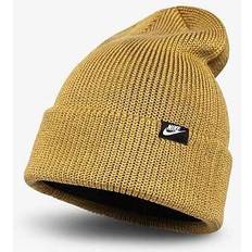 Golf Huer Nike Gylden Mosset Foldet Beanie Hat Uld - Grøn