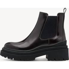 Tamaris Syntetisk Chelsea boots Tamaris Chelseaboots Stövlar Kängor Boots - Röd
