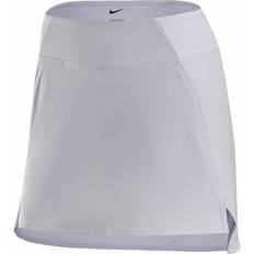 Nike Purple Skirts Nike Dri-Fit Solid Color Mid-Waist Quick-Dry Sports Skirt - Light-Purple