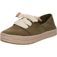 Dame - Grøn Espadrillos Toms Espadrillaer Oliven