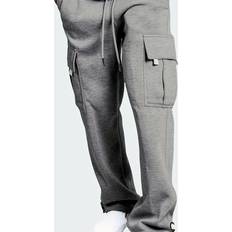 Basketball Trousers Temu Men's Casual Pants Autumn Winter Plush Thickened Outdoor