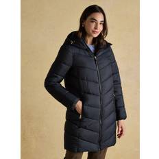Moorsdale Navy Mid Length Showerproof Padded Coat - Navy