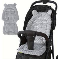 Seat Liners Temu Plush Stroller Mat Soft Breathable