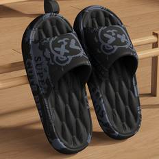 Men Slides Temu Men's Cartoon Print Eva Slides Comfortable Beach Sandals