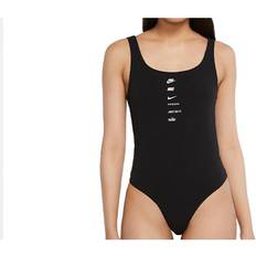 Nike Shapewear & Underplagg Nike Sportswear Swoosh Bodysuit Women - Black