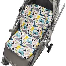 Seat Liners Temu Reversible Breathable Soft Stroller Cushion