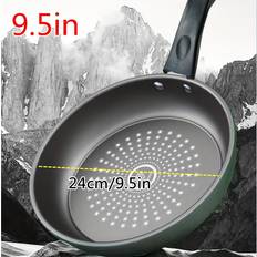 Temu 9.5 Inch Dishwasher Safe Cast Iron Fry Pan
