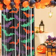 Shein Halloween Rain Curtain Background Cloth