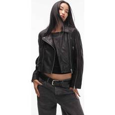AllSaints Ytterkläder AllSaints Masone Bikerjacka Läder - Svart