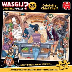 Klassiske puslespil wasgij original Jumbo Wasgij Original 26 Celebrity Chief Chef Puslespil