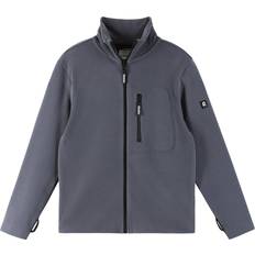 Reima Gråa Fleecejackor Reima Fleece Sweater Iisisti Kläder Soft Black