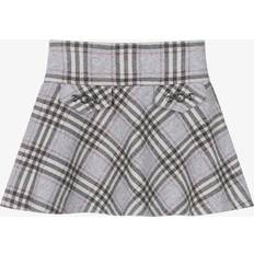 Checkered Skirts Children's Clothing Mayoral Girls Grey Pink Glitter Check Skater Skirt - Grey/Pink