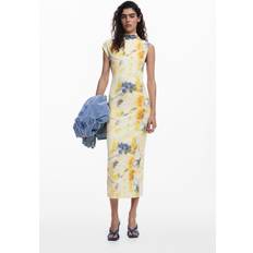 Desigual Dame Kjoler Desigual Niza - Yellow