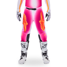 Pink Motorcykelbukser Alpinestars Supertech Mig LE Motocross Hose - Pink Herren