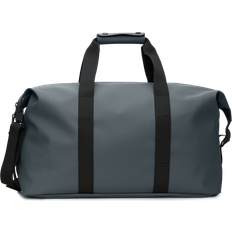 Blå - Unisex Weekendtaske Rains Hilo Weekend Bag W3 - Grå