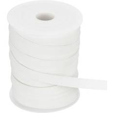 Uxcell Double Fold Bias Tape 1/2 Inch Light White