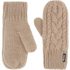 Beige - Women Mittens Eisbär Afra Mittens Gloves - Sand