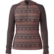 Gang & Vandring - Orange Sweatere Smartwool Classic Thermal Merino BL 1/2 Zip Hoodie - Brown