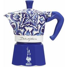 Dolce & Gabbana Italiensk Kaffekande Bialetti Moka D&G Blu Medit 3T