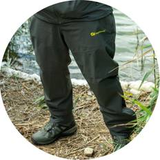 Polyester Rain Trousers Ridgemonkey Nohavice Apearel Thermapro Waterproof Shell Trousers - Green