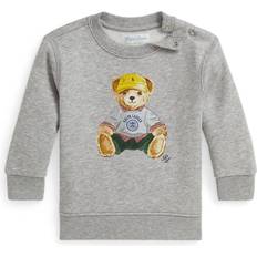 Bebisar Sweatshirts Barnkläder Polo Ralph Lauren Madison Gråmelerad Sweatshirt - Gråmelerad