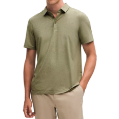 Pikétröjor Lululemon Evolution Kurzarm Poloshirt Heathered Bay Leaf