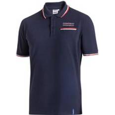 Natural Polo Shirts Sparco Martini Racing Polo Pocket Shirt 100% Cotton - Navy Blue