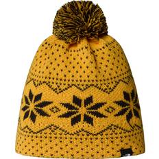 Boys - Red Beanies The North Face Kids Cabin Ski Tuke Beanie Summit Gold Jacquard