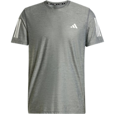 Adidas Sportswear Garment T-shirts adidas Own The Run T-shirt Men - Grey Six/ White Melange