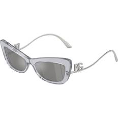 Dolce & Gabbana DG4467B Solbriller Transparent Grey