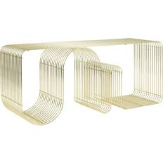 Guld Bänkar AYTM Curva Sittbänk 100 cm Guld Bänk