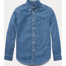 Lange ærmer Skjorter Polo Ralph Lauren Junior Cotton Denim Shirt