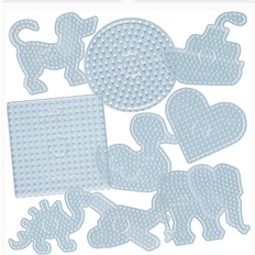 Perler på tilbud Hama Maxi Transp Pegb Large Square 8214