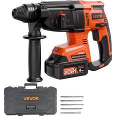 Sds plus borehammer VEVOR 20V SDS-Plus Børsteløs Batteridrevet Borehammer
