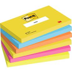 Multifarvet Sticky Notes 3M Post-it Note 655 Energetic Pack