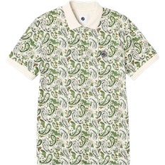 Pretty Green Aquarelle Paisley Polo - Stone