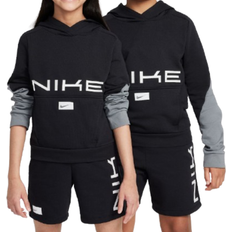 Piger Hoodies på tilbud Nike Multi Dri-FIT Hættetrøje I Fleece - Sort