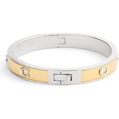 Coach Gold Tone Signature C Bangle Bracelet