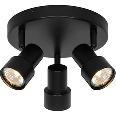Nordlux Boston 3 Rondel Loftlampe Sort Loftplafond