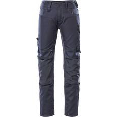 Blå Arbejdsbukser Mascot 12779-442 Mannheim Kneepad Pockets Trousers - Dark Navy