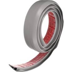 Baseboard Mouldings Uxcell Bodenübergangsleiste 2.8 6.56ft Selbstklebende Pvc 15mm Grau