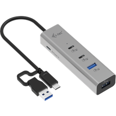 I-TEC Universal Charging Metal HUB 2xUSB-C + 2x USB-A Port + Power Delivery 85W