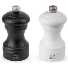 Peugeot Køkkenudstyr Peugeot Bistro Matte Black & White Salt Mill, Pepper Mill 2pcs 10cm