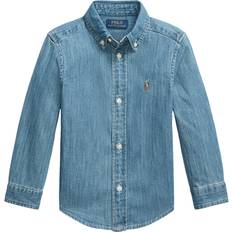 Lange ærmer Skjorter Polo Ralph Lauren Junior Cotton Denim Shirt