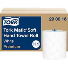 Tork Matic Soft H1 2-Ply Hand Towel Roll Premium 6-pack