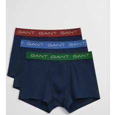 Gant Bomull Kalsonger Gant Logo Cotton Blend Trunks - Navy