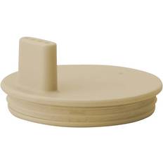 Beige Nappflasktillbehör Design Letters Lid for Tritan