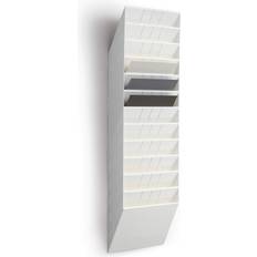 Durable Flexiboxx 12 A4 Landscape Literature Holder White