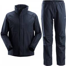 XS Work Clothing Sets Snickers Workwear Snickers 8378 Waterproof Set - Navy