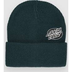 Sequins Headgear Santa Cruz Mono Lined Oval Dot Beanie Hat - Rainforest